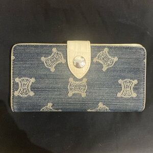 Celine denim wallet